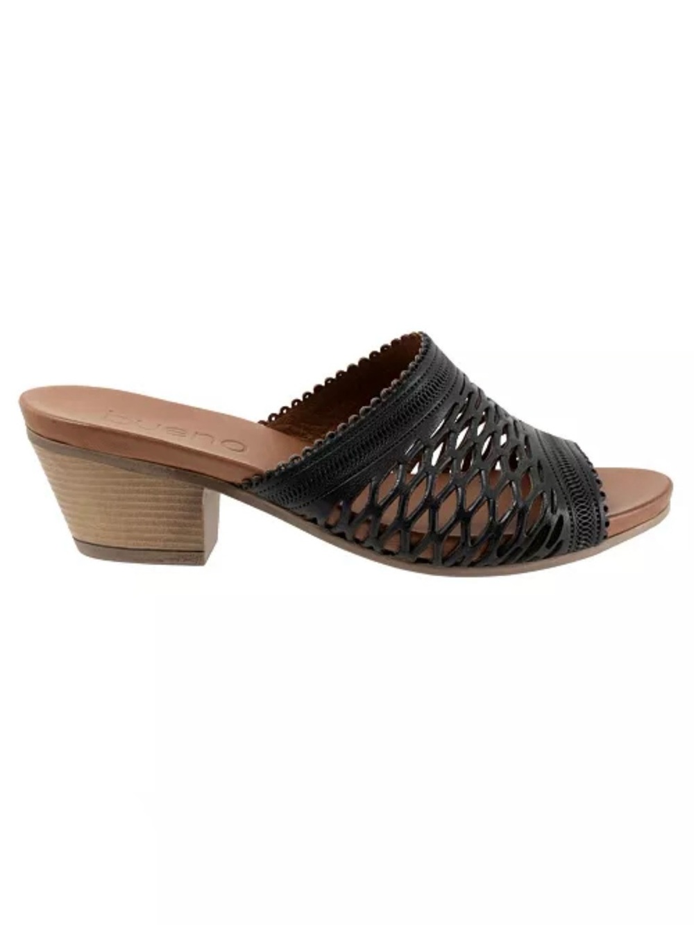 Bueno Lillian Block Sandal Leather NWT